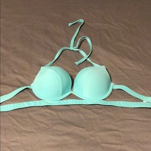 teal bikini top